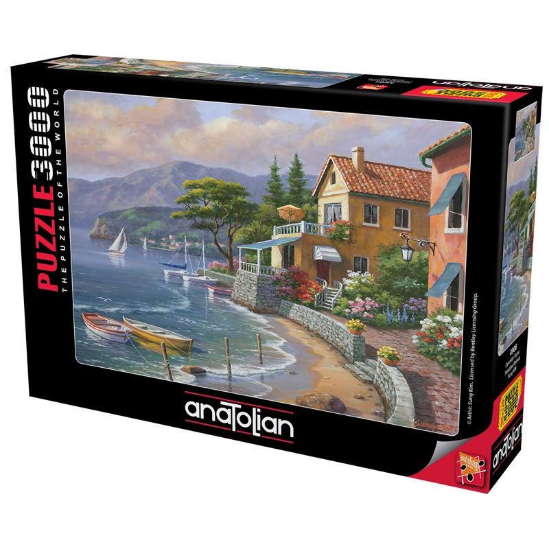 Anatolian Puzzle - Jungle Paradise, 3000 Piece Jigsaw Puzzle #4908, Brown/a
