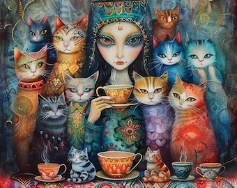 Anatolian Puzzle - Magic Eyes, 1000 Piece Jigsaw Puzzle, #1188