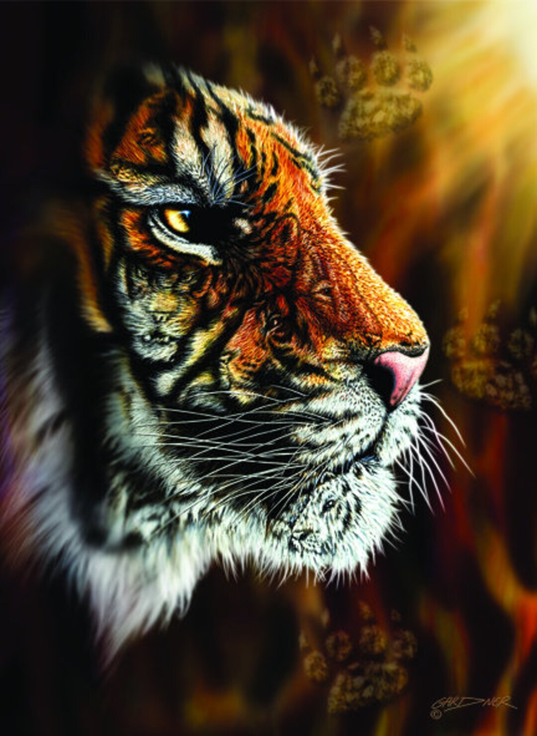 Wild Tiger - 1000 Piece Jigsaw Puzzle