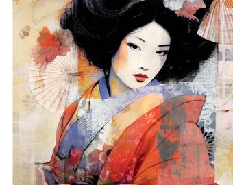 Anatolian Puzzle - Geisha, 500 Piece Jigsaw Puzzle, #3631