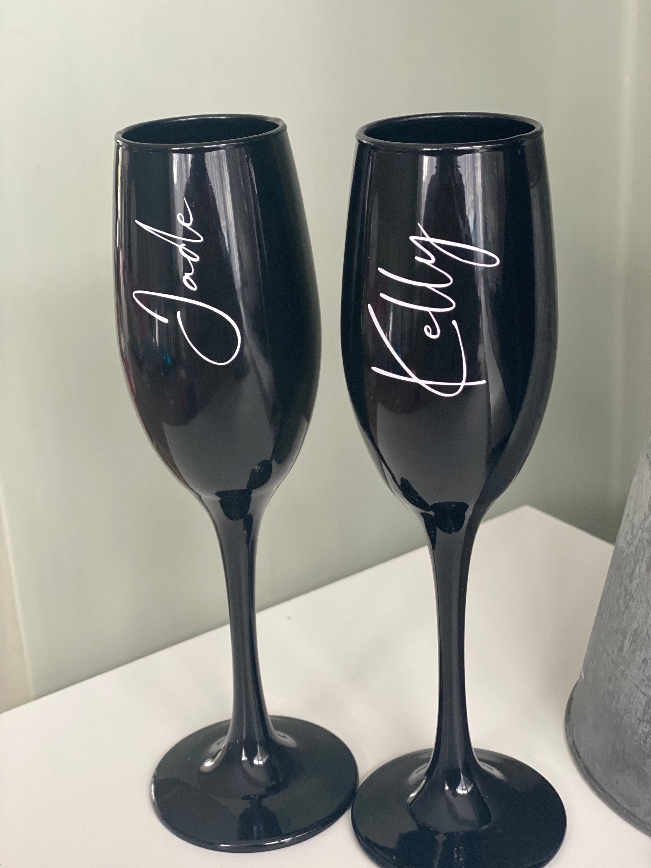 Name decals personalised vinyl personalised glasses Etsy