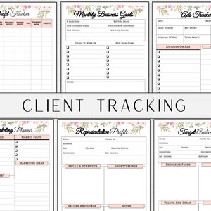 Direct Sales Planner Printable, MLM Business Marketing Bundle (PDF) image 4