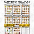 Fatty Liver Meal Plan, Fatty Liver Meal Ideas, Fatty Liver Diet Food List, Fatty Liver Disease Food Chart, Liver Health, NAFLD, Grocery List product logo