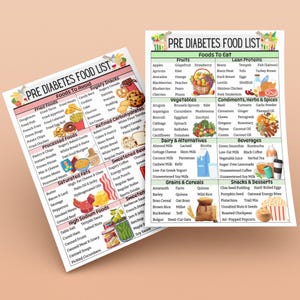 Elenco di alimenti per il prediabete, alimenti per il prediabete, piano alimentare a basso contenuto di zuccheri, tabella degli alimenti e lista della spesa per il prediabete, alimenti da evitare per il prediabete