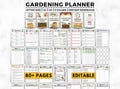 Gardening Planner, Gardening Journal, Printable PDF, Checklist, Gardening Organizer, Plant Care Planner & Records, Gardening Binder, Logbook product logo