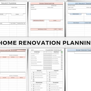 Home Maintenance Planner, Home Improvement Planner, Fillable Home Maintenance Binder, Home Maintenance Checklist, Renovation & Maintenance immagine 10