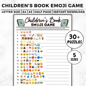 Jeu d'emojis livre pour enfants, jeu de livres pour enfants emojis, jeu d'emojis livre pour bébé, jeu d'emojis baby shower, livre pour enfants emoji pictionary