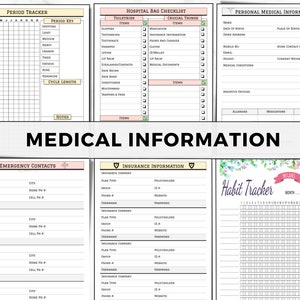 Caregiver Planner Printable, Home Health Care Form, Caregiver Daily Log, Caregiving Checklist, Elder Care Home Health Nurse, Senior Care log image 4