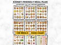Kidney Disease Meal Plan: 128+ Renal Diet Meal Ideas & Food List (Printable Guide) product logo