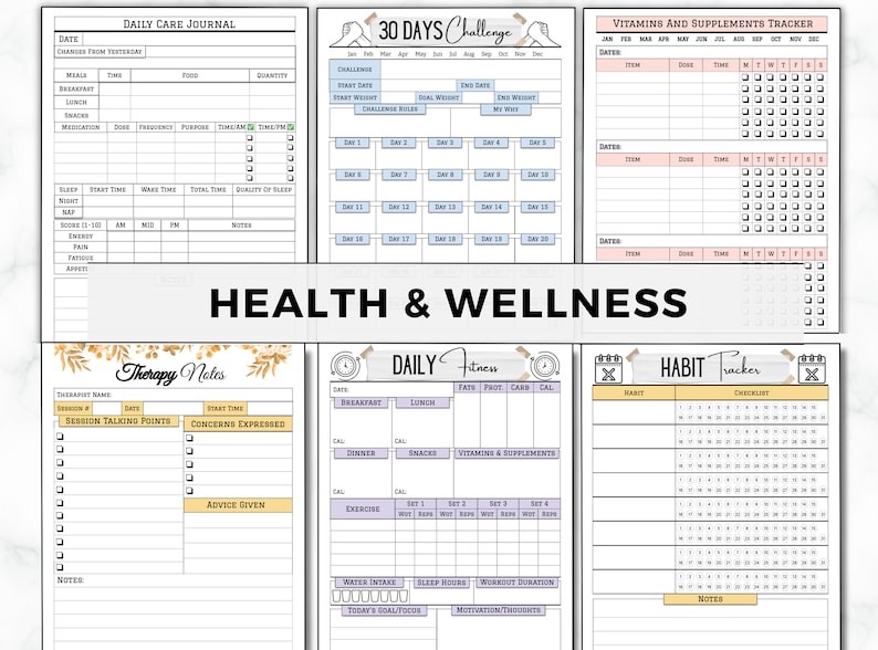 Anxiety Journal, Therapy Journal, Anxiety Worksheets, Mental Health Journal, Therapy Worksheets, Depression, DBT, CBT, Anxiety Tracker bild 9
