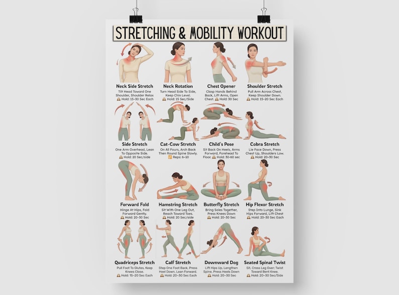 full-body-stretching-exercises-poster-mobility-workout-guide-daily