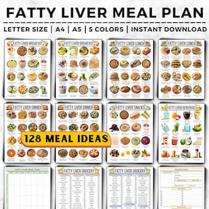 Fatty Liver Meal Plan, Fatty Liver Meal Ideas, Fatty Liver Diet Food List, Fatty Liver Disease Food Chart, Liver Health, NAFLD, Grocery List