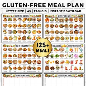 Gluten Free Meal Choice, Gluten Intolerant, Gluten And Dairy Free, Gluten Free Grocery List, Gluten Free Food, Celiac Gluten Free Meal Plan