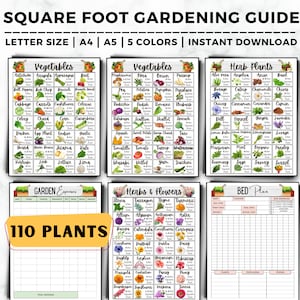 Quadratfuß Gartenplaner, Gartenplaner, Quadratfuß Gartenplaner, Gartenplaner, Quadratfuß Gartenplaner