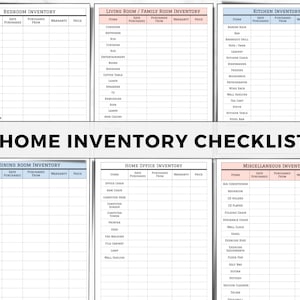 Home Maintenance Planner, Home Improvement Planner, Fillable Home Maintenance Binder, Home Maintenance Checklist, Renovation & Maintenance immagine 8