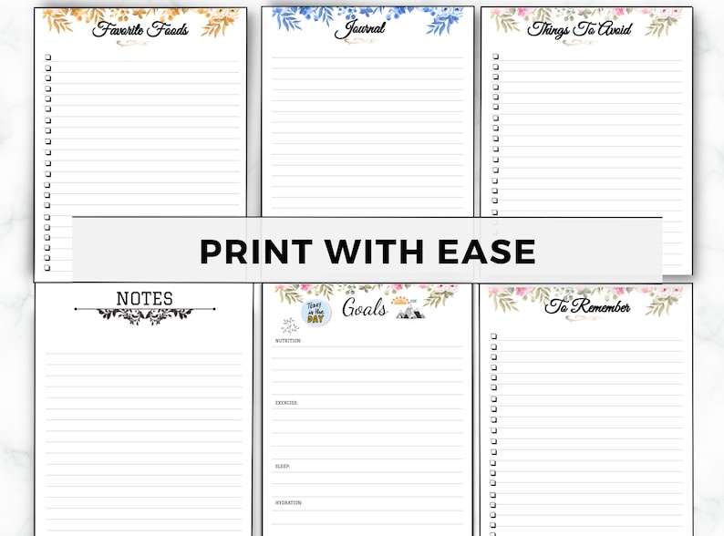 Caregiver Planner Printable, Home Health Care Form, Caregiver Daily Log, Caregiving Checklist, Elder Care Home Health Nurse, Senior Care log image 8