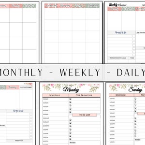 Direct Sales Planner Printable, MLM Business Marketing Bundle (PDF) image 2