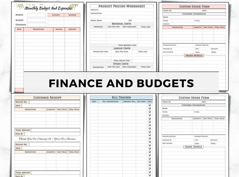 Soap Business Planner Soap Making Business Soap Recipe Etsy