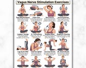 Vagus Nerve Stimulation Exercises, Anxiety Stress Relief, Somatic Exercises Nervous System Reset Regulation Breathing & Relaxation Routine