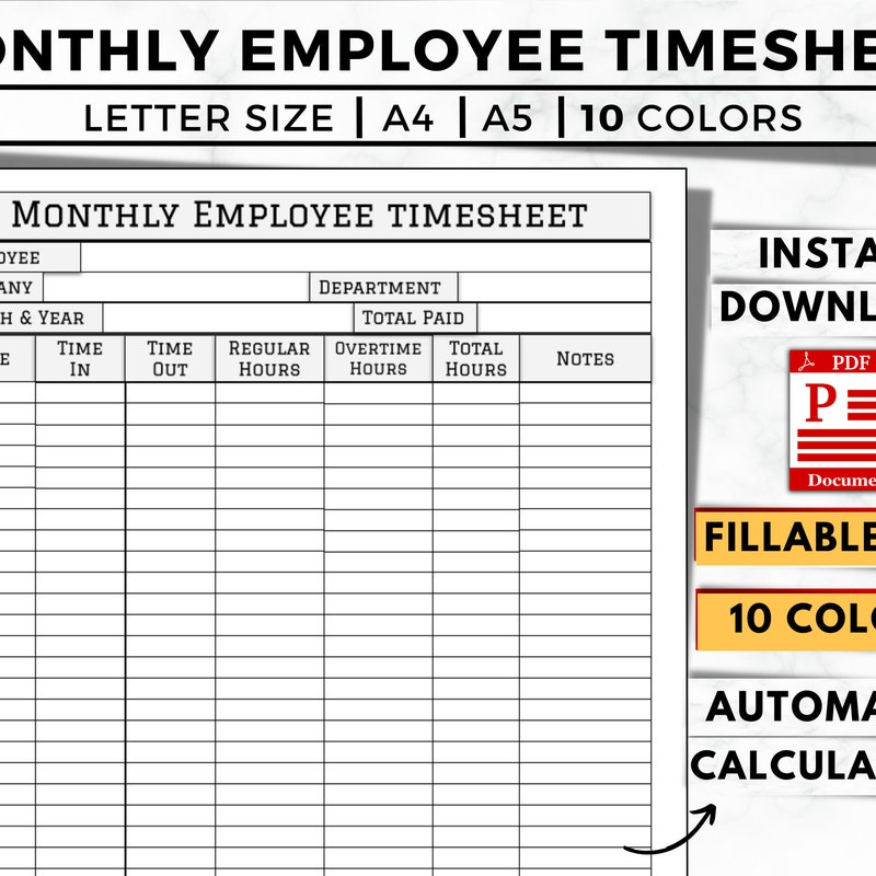 Timesheet 2026 - Etsy UK