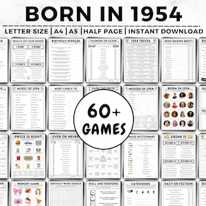 71er Geburtstag Gesellschaftsspiele, 1954 geboren, 71er Geburtstagsspiele, 1954 Geboren, Quiz Spiel, 71er Geburtstag, 1954 Geboren, 1954 Geburtstagsspiele
