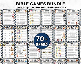 Bible Games Church Game For Adults Christian Youth Group Ice Breaker Quiz Bible Party Activities Sunday School Trivia Women's Ministry Ideas