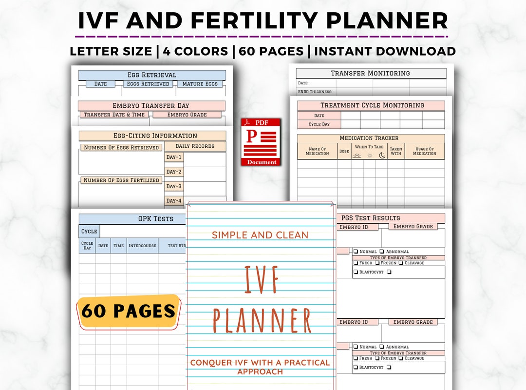 IVF Planner, TTC Journal, Fertility Tracking, IUI Medication Tracker ...