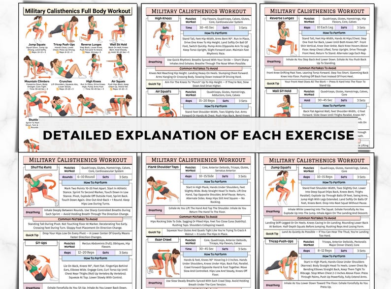 Military Calisthenics Workout Plan Printable Full Body Bodyweight military-calisthenics-workout-plan-printable-full-body-bodyweight