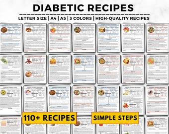 Diabetic Recipes, Diabetes Meal Plan, Diabetes Cookbook, Low Sugar, Diabetic Recipes, Diabetic Food List, Prediabetes, Diabetic Recipes Book