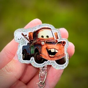 Tow Mater Retractable Badge Reel