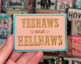 Yeehaw Embroidery Patch