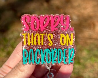 Funny Retractable Badge Reel