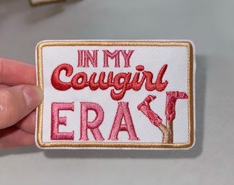 Cowgirl Era Embroidered Patch