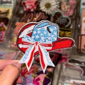 Star Hat Embroidery Patch