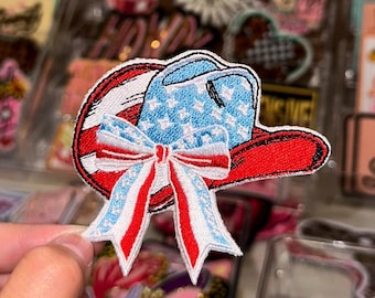 Star Hat Embroidery Patch