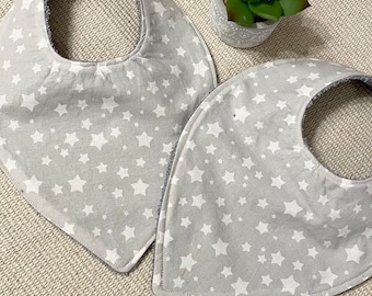 Star bandana bibs