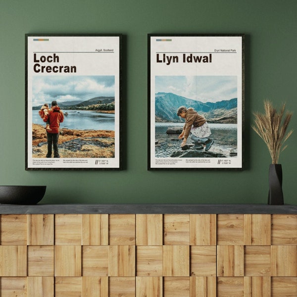 Custom Travel Posters - Turn your photo into Vintage Travel Art and Wall Art.