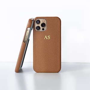Personalised Pebble Genuine Leather iPhone case | Personalized iPhone 14 Pro Max Case 14 pro 14 14 13 Pro Max 13 Pro 13 12 Pro Max 12 Pro