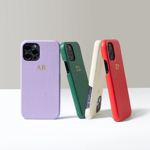 iPhone 13 Pro Max Case, Personalised iPhone 13 case, Custom Initial Phone Case, Leather Phone Case iPhone 13 Pro Monogram Phone Case 13 mini