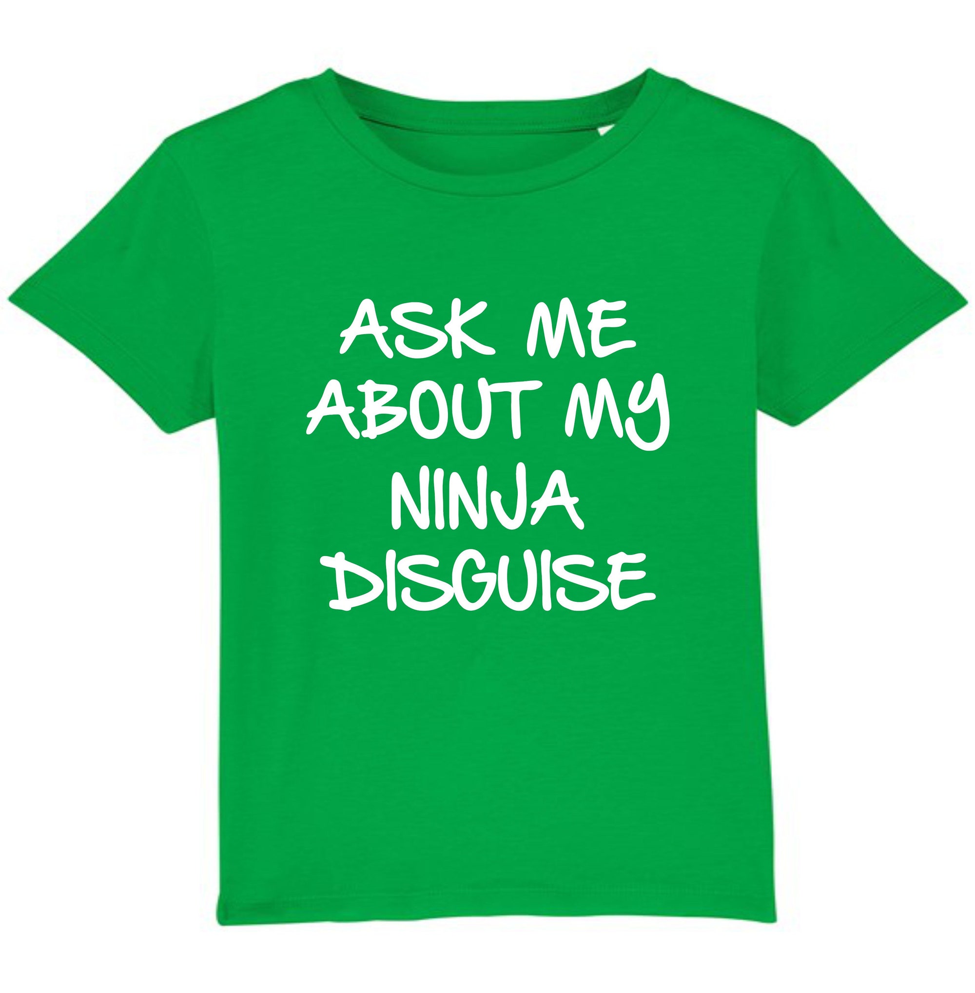 Discover Ask Me About My Ninja Disguise Graphic Fancy T-shirt Men Funny Eyes Flip Tee Top