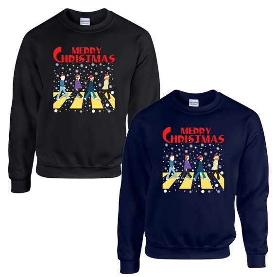 the beatles xmas jumper