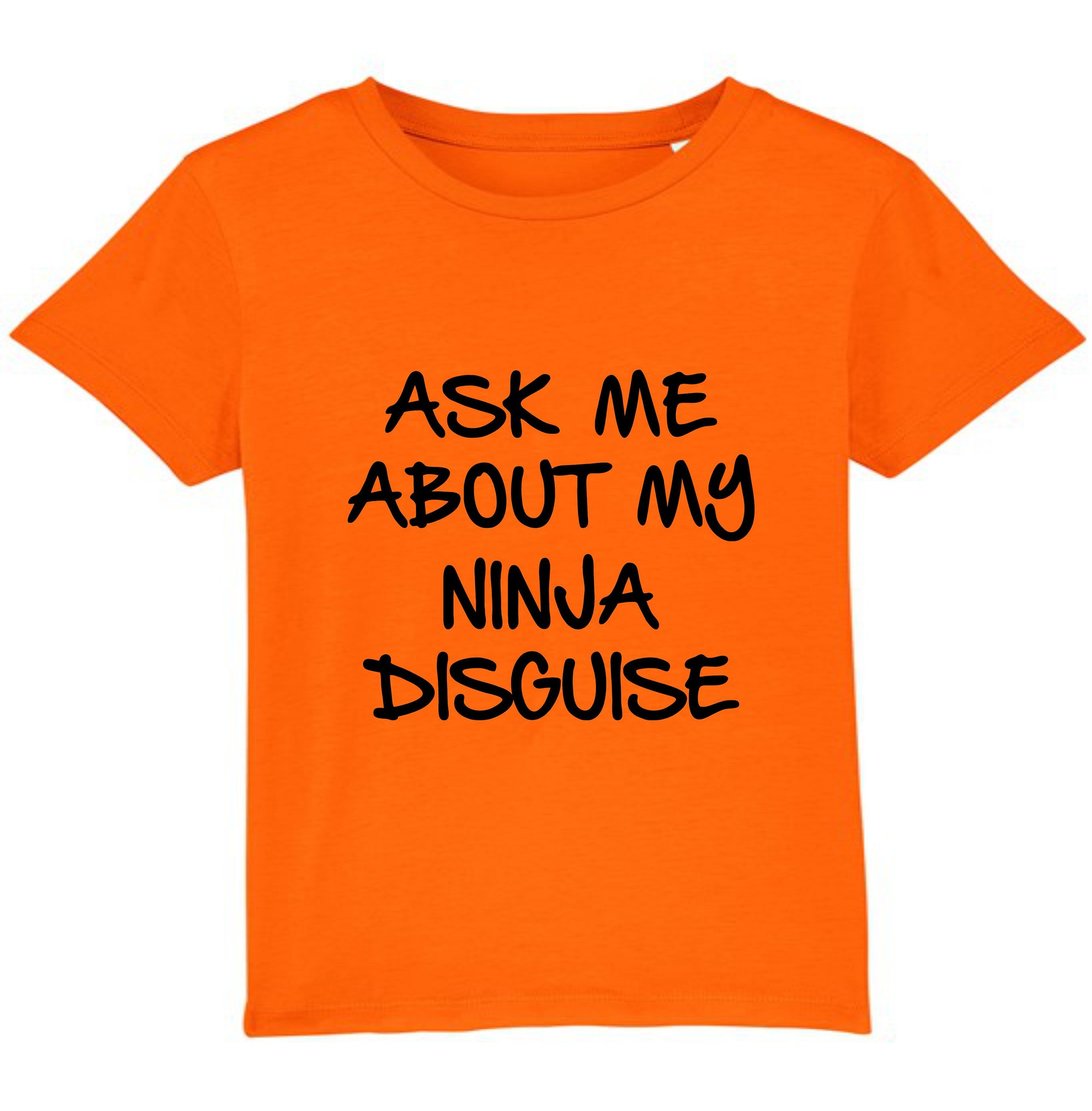 Discover Ask Me About My Ninja Disguise Graphic Fancy T-shirt Men Funny Eyes Flip Tee Top