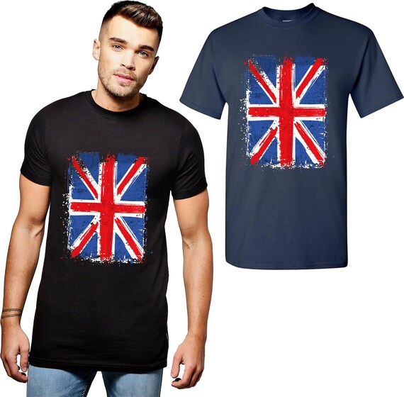 Union Jack T-shirt UK Flag Britain England United Kingdom - Etsy UK