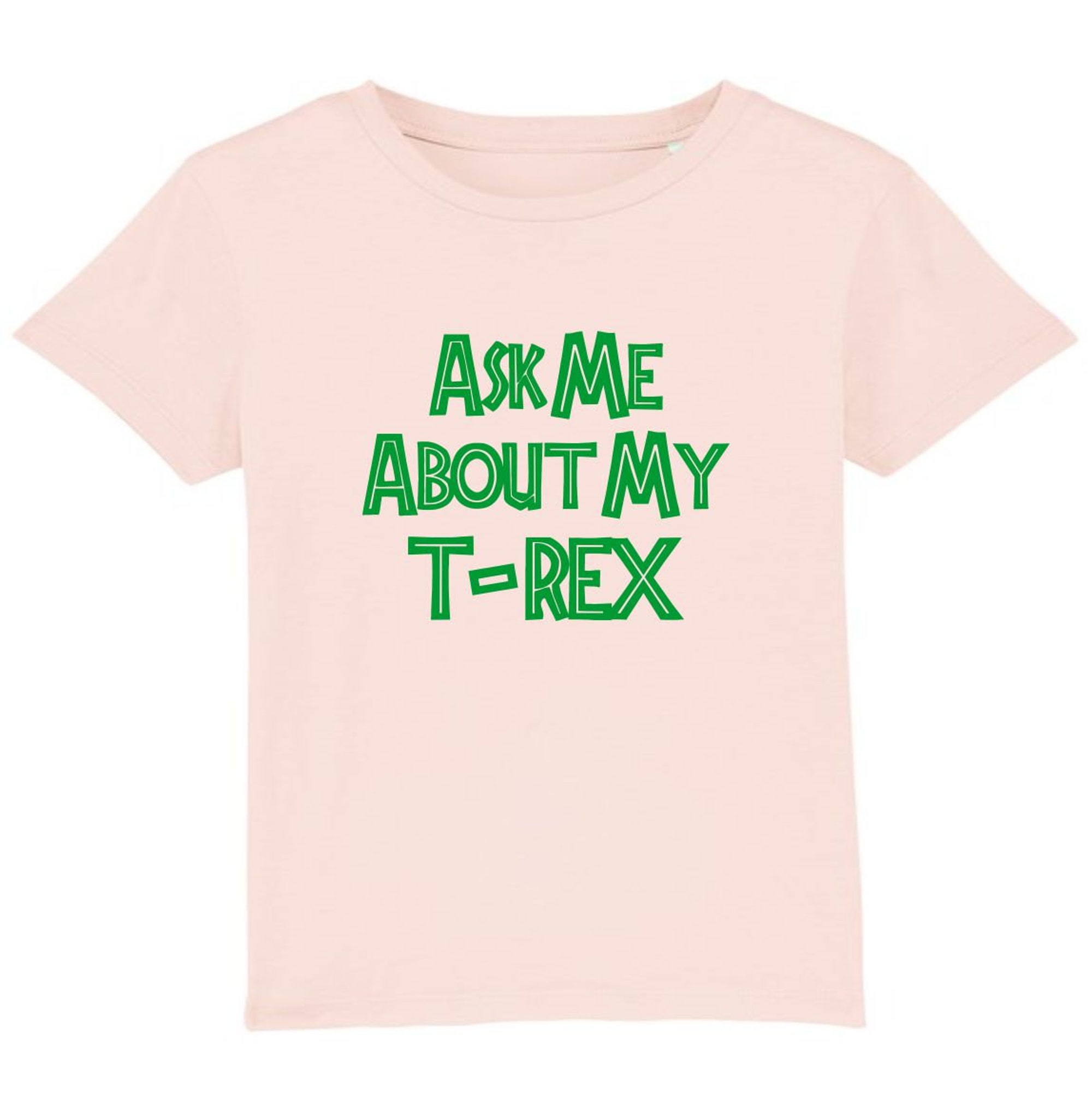 Discover Ask Me About My T-Rex T-Shirt, Funny Dinosaur Flip Gift Joke Costume