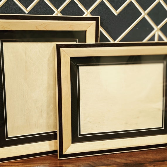 Hardwood Photo Frames | picture frames | hanging frames | inlay picture frame | custom picture frame