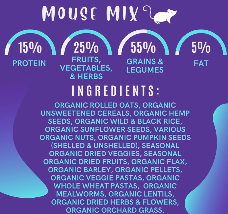 Organic Rat Mouse & Hamster Food image 7