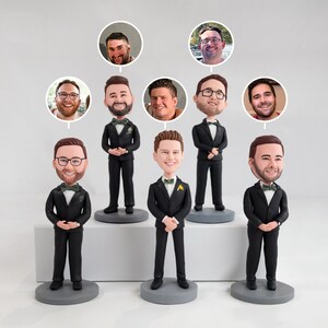 Custom-Made Bobblehead Character, Tailor-Made Bobblehead Doll, Personalized Bobble Head, Custom Bobble Head From Photo, Custom Doll Figurine image 9