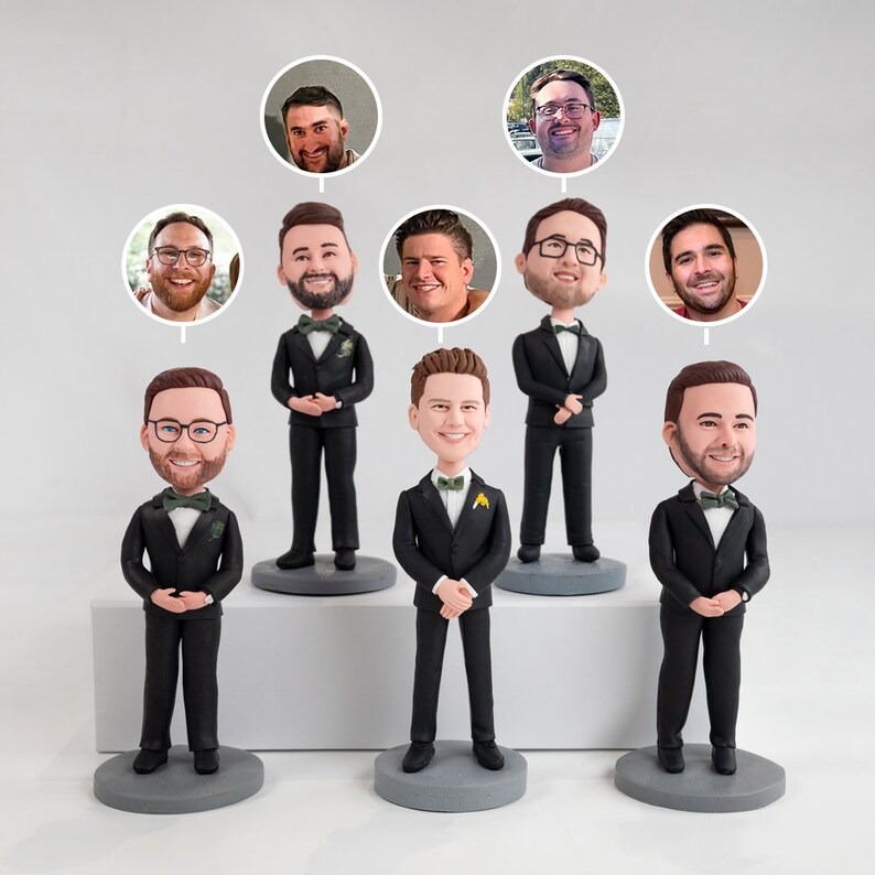 Custom-Made Bobblehead Character, Tailor-Made Bobblehead Doll, Personalized Bobble Head, Custom Bobble Head From Photo, Custom Doll Figurine image 9