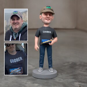 Custom-Made Bobblehead Character, Tailor-Made Bobblehead Doll, Personalized Bobble Head, Custom Bobble Head From Photo, Custom Doll Figurine image 7