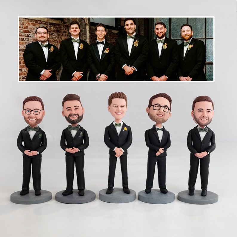 Custom-Made Bobblehead Character, Tailor-Made Bobblehead Doll, Personalized Bobble Head, Custom Bobble Head From Photo, Custom Doll Figurine image 10